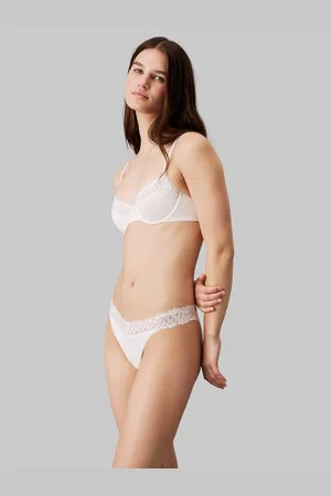 Calvin Klein Stringtanga THONG met kant op de band