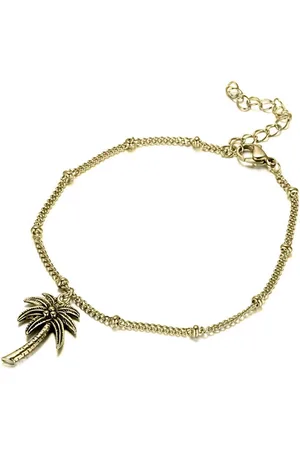 Firetti Enkelkettinkje Sieraad cadeau lichaams-sieraad palm, panzerketting