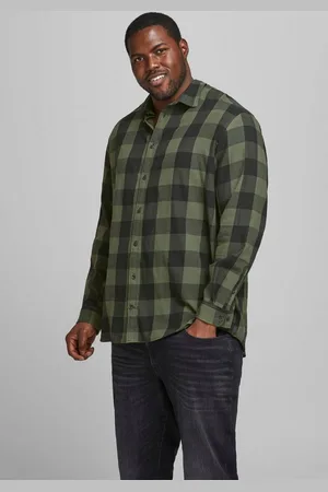 JACK & JONES Geruit overhemd GINGHAM TWILL SHIRT