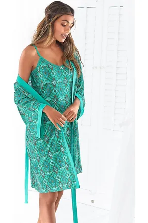 QS by s.Oliver Kimono met ornamentprint die gestrikt kan worden