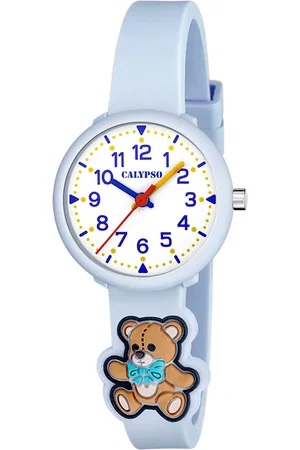Calypso Kwartshorloge My First Watch Horloge, kinderhorloge, meisje, analoog, teddybeer