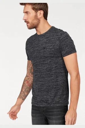 Bruno Banani T-shirt Korte mouwen, slim fit, effen, ronde hals