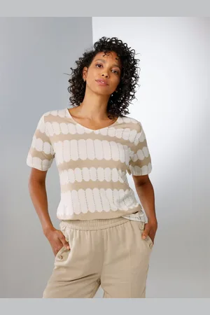 CREATION L PREMIUM Shirt met print Lyocell-shirt (1-delig)