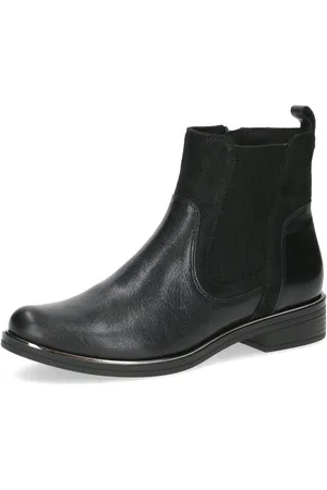Caprice Chelsea-boots blokhak, laarzen, enkellaars met praktische rits