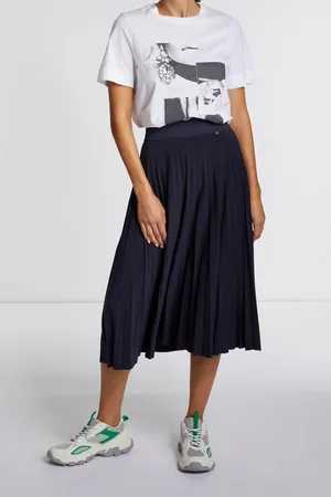 Rich & Royal Plissérok met elastische taille