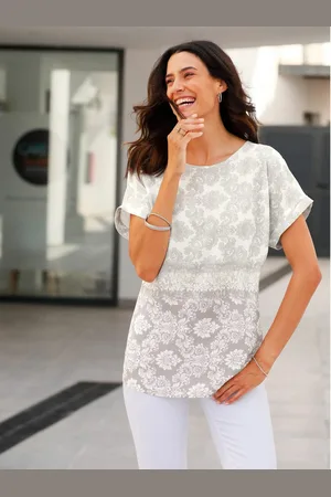 Classic Inspirationen Gedessineerde blouse