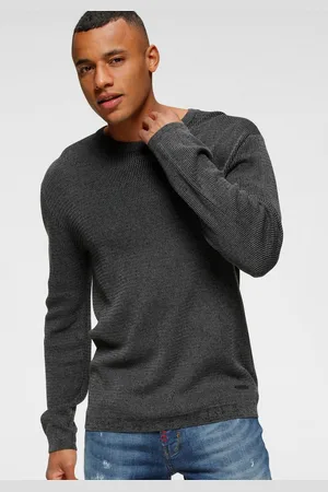 Bruno Banani Gebreide trui gewassen look