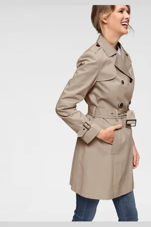 Aniston Trenchcoat met riem voor het aanpassen van de wijdte
