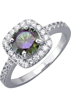 Firetti Ring Sieraad cadeau zilver 925 damesring ring kussenvorm