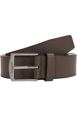Calvin Klein Leren riem CK CASUAL PB 35MM