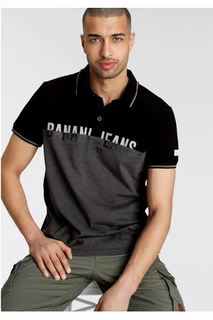 Bruno Banani Poloshirt Korte mouwen, smal gesneden, polokraag, van katoenmix