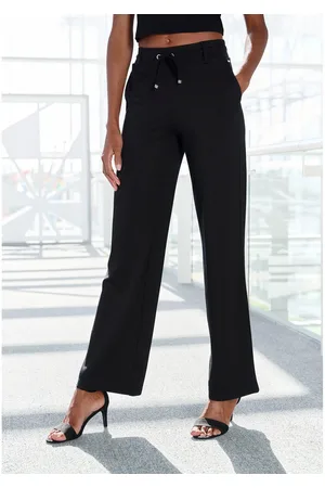 Lascana Homewearbroek in zacht vloeiend materiaal, loungewear