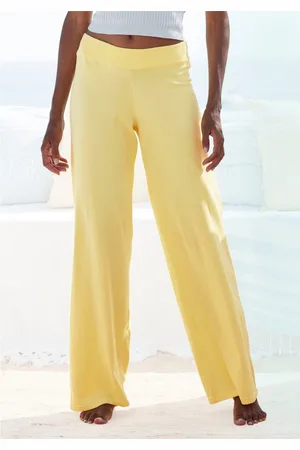 Lascana Tricotbroek -Loungebroek met wijd been, loungewear