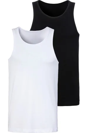 john devin Tanktop in mooie mêlee-look (set, 2-delig, 2)