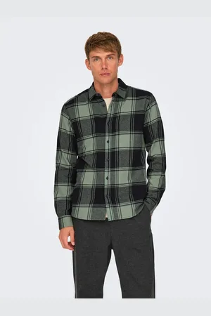 Only & Sons Geruit overhemd ONSGUDMUND LS CHECKED SHIRT NOOS