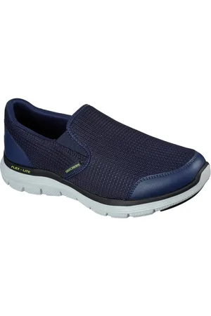 Skechers Slip-on sneakers FLEX ADVANTAGE 4.0 Slipper, slip-on schoen, comfortschoen met air cooled memory foam