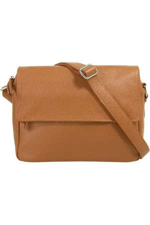 Samantha Look Schoudertas echt leer, made in italy
