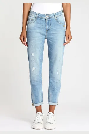Gang Relax fit jeans 94AMELIE CROPPED met verkorte pijplengte