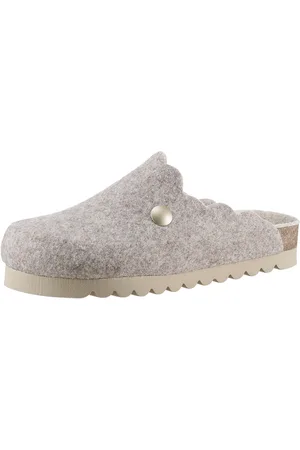 Bio Life Clogs Habana pantoffel, homeslipper met modieuze schachtafsluiting