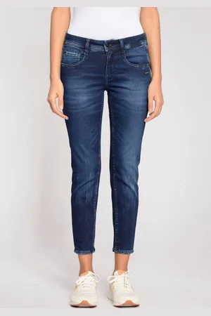 Gang Relax fit jeans 94AMELIE CROPPED in 5-pocket-stijl