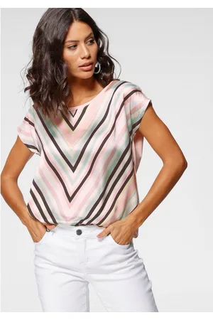 Laura Scott Shirtblouse van glanzend satijn