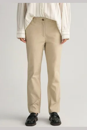GANT Chino SLIM CHINOS met verkorte lengte