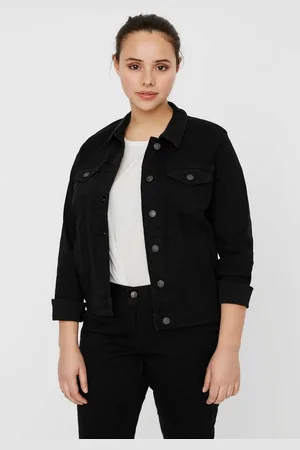 VERO MODA Jeansjack VMRUNA LS SLIM DNM JCK MIX GA CUR NOOS