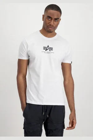 Alpha Industries Shirt met ronde hals Basic T ML