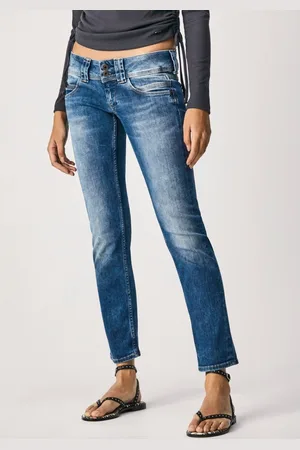 Pepe Jeans Straight jeans VENUS met badge