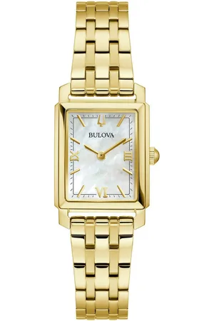 BULOVA Kwartshorloge Horloge, dameshorloge, stalen band, analoog