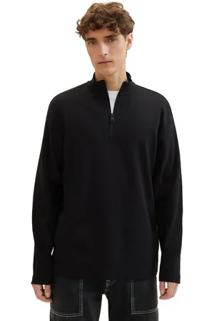 TOM TAILOR Shirt met lange mouwen in wafelpiqué-look