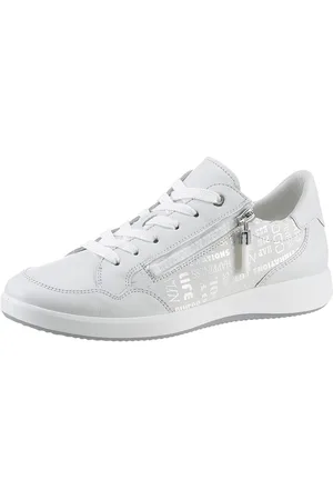 ARA Sneakers Roma met high soft voetbed, vrijetijdsschoen, lage schoen, veterschoen