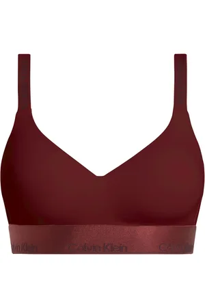 Calvin Klein Bralette LIGHTLY LINED BRALETTE met glanzende onderband