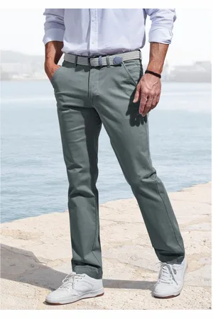 john devin Chino Regular fit elastische katoenkwaliteit