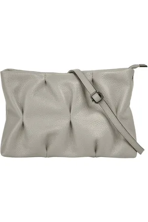 Cluty Schoudertas echt leer, made in italy