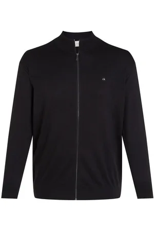 Calvin Klein Sweatshirt BT_COTTON SILK BLEND ZIP JACKET