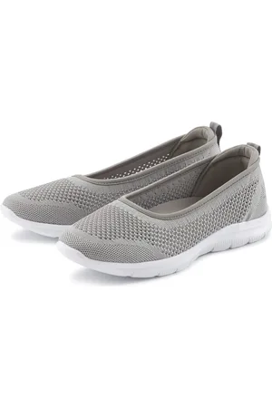 Lascana Sneaker-ballerina’s ultralichte slipper, slip-on sneaker, vrijetijdsschoen vegan