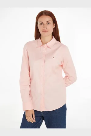 Tommy Hilfiger Overhemdblouse STRETCH OXFORD REGULAR SHIRT