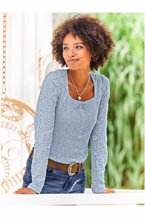 Heine Shirt met lange mouwen Shirt (1-delig)