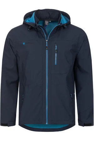 DEPROC-Active Softshell-jack LAC SIMARD Men met afneembare capuchon