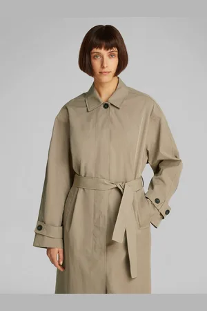 Calvin Klein Trenchcoat TRENCH COAT met steekzakken, met logopatch