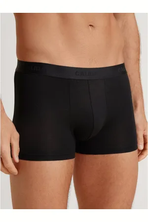 Calida Boxershort Evolution met logo-tekst en softband