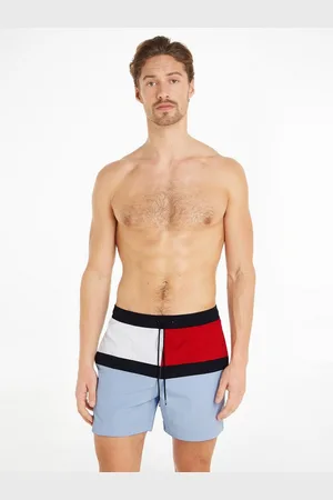Tommy Hilfiger Zwemshort MEDIUM DRAWSTRING in meerkleurige look