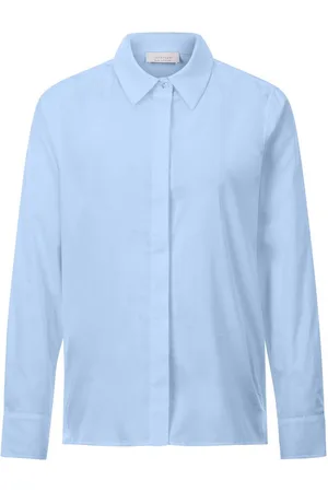 Rich & Royal Klassieke blouse Met merkenlabel op de rug