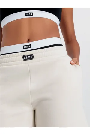 Lascana Sweatbroek met geribde broekband