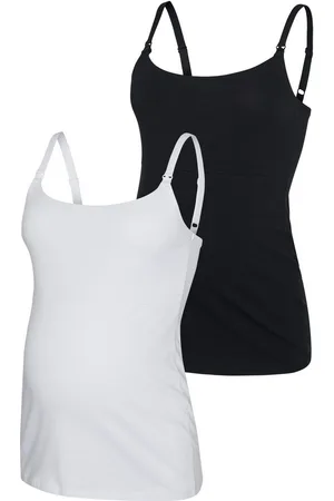 Mama;licious Zwangerschapstop MLKERRIE STRAP JRS TOP 2F 2-P E. NOOS (set, 2-delig)