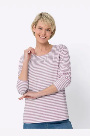 Classic Basics Shirt met lange mouwen Gestreept shirt (1-delig)