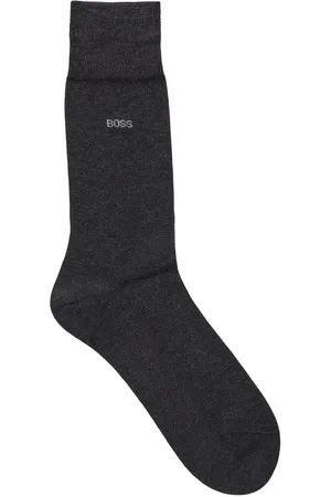 HUGO BOSS Business-sokken George RS Uni MC met subtiele, gebreide logo-opdruk (set)