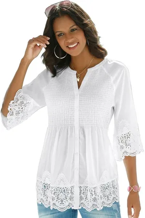 Alessa W Kanten blouse