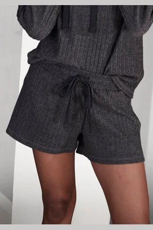 Lascana Short - Lounge shorts gemêleerd Lounge-/brei shorts gemêleerd met bindkoord, loungewear